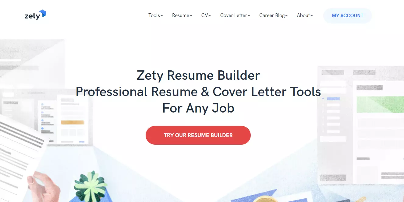 Zety AI Resume Builder