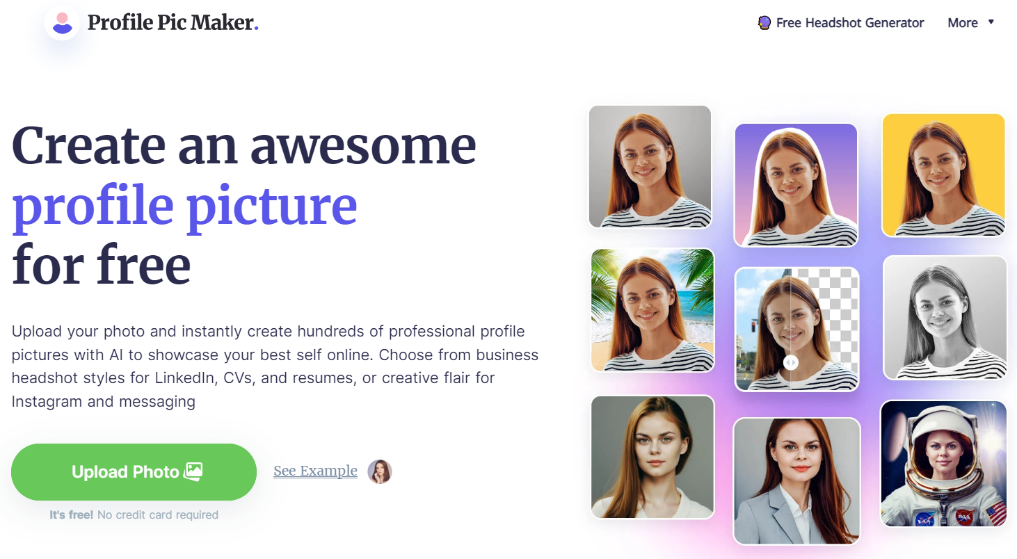 PFPMaker: An AI-powered profile picture maker