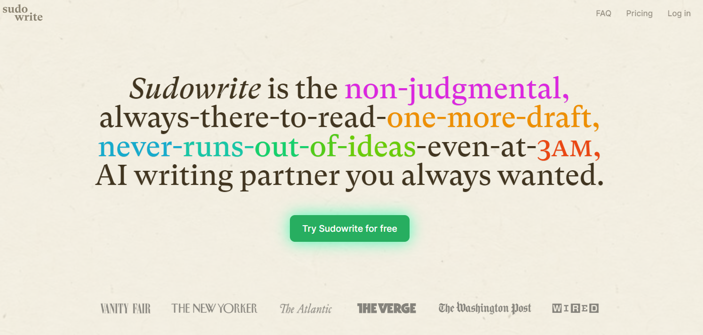 Sudowrite Review 2024: One of the Best AI Writing Tools